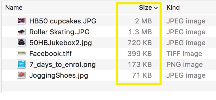 make jpeg file size smaller