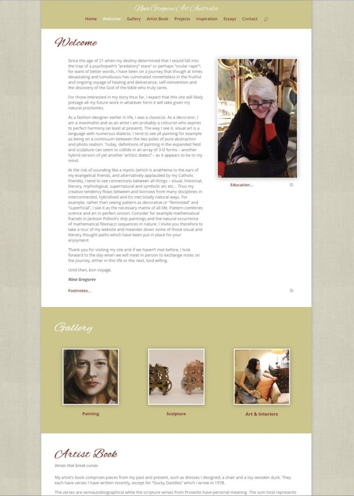 Nina Gregurev Art Australia