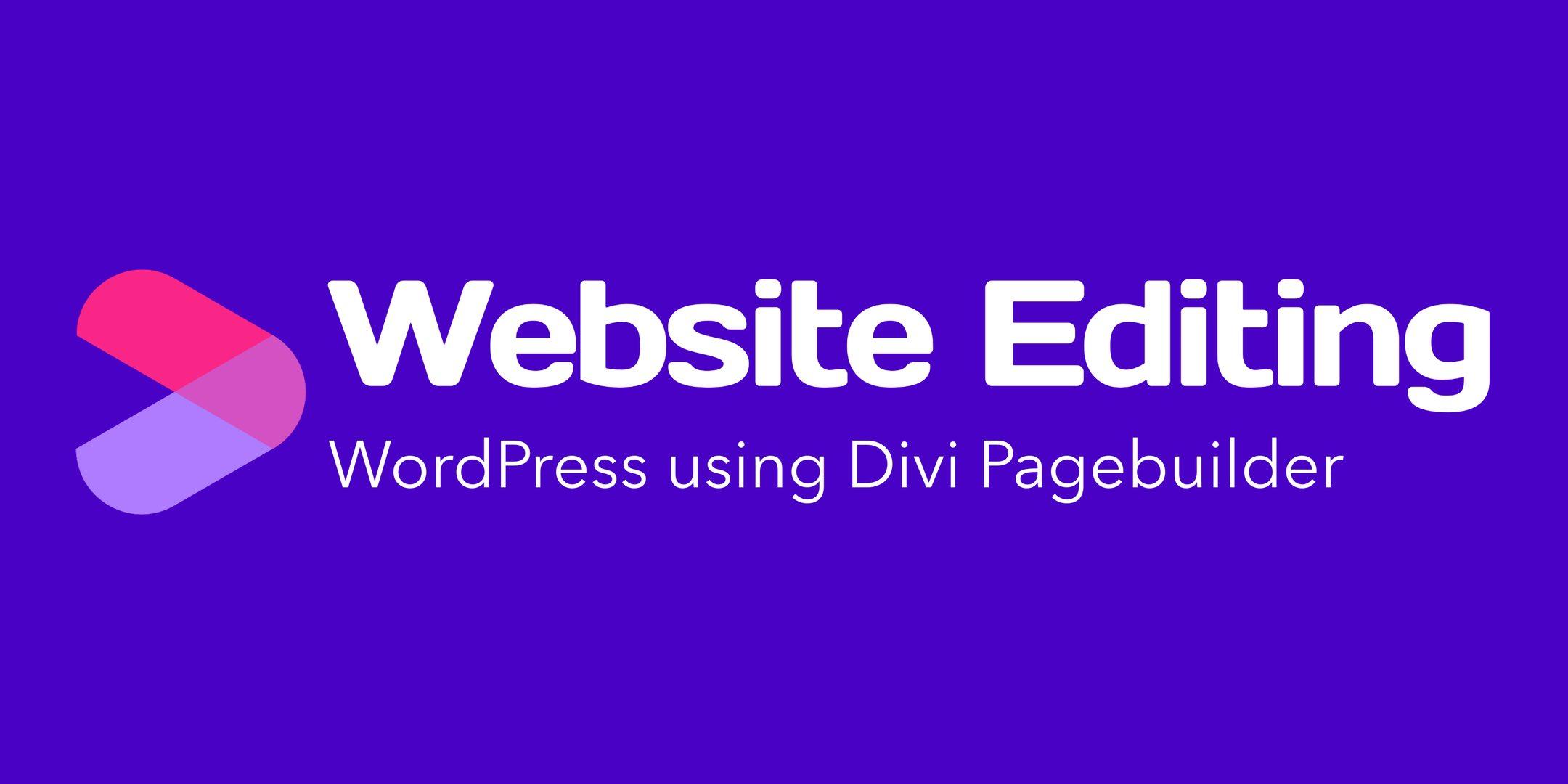 Website Editing in WordPress using Divi Live Q & A